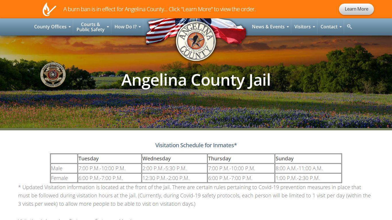Angelina County Jail - Angelina County